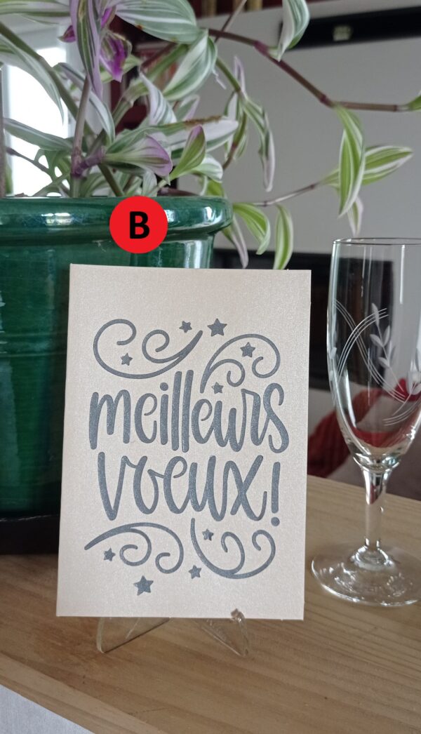 Cartes de Noël -Thème Meilleurs voeux – Image 3